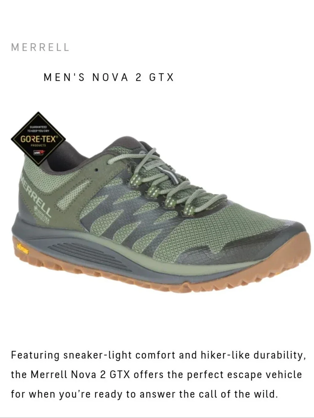 Merrell Nova 2 Waterproof